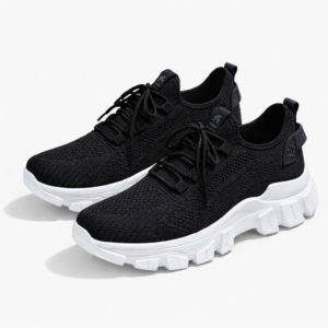 Women's Breathable Mesh Knit Walking Casual Sneakers