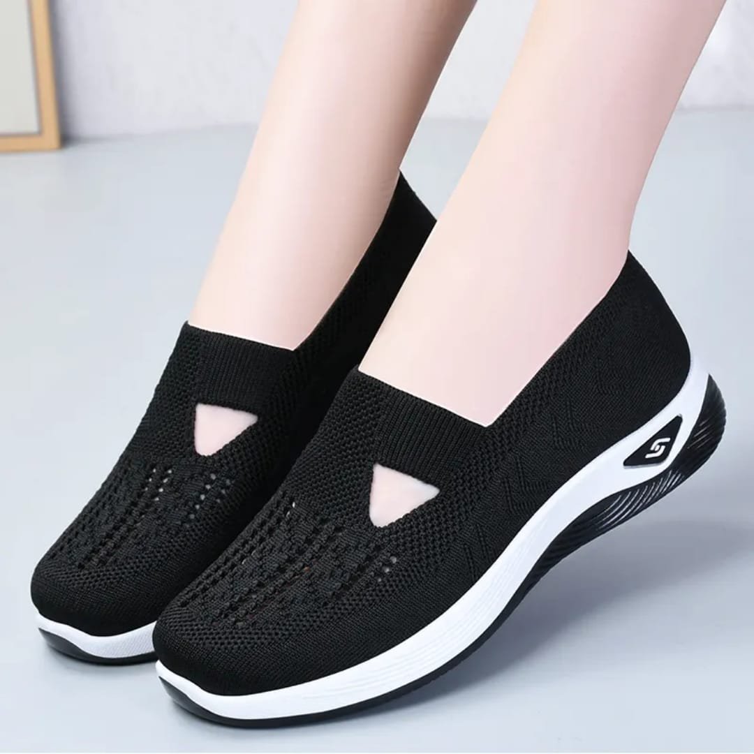 CloudWalker Slip-On Mesh Air Cushion Breathable Women's Sneakers - Image 15