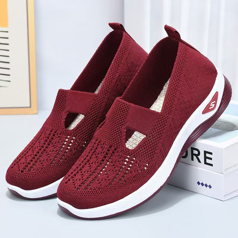 CloudWalker Slip-On Mesh Air Cushion Breathable Women's Sneakers - Image 12