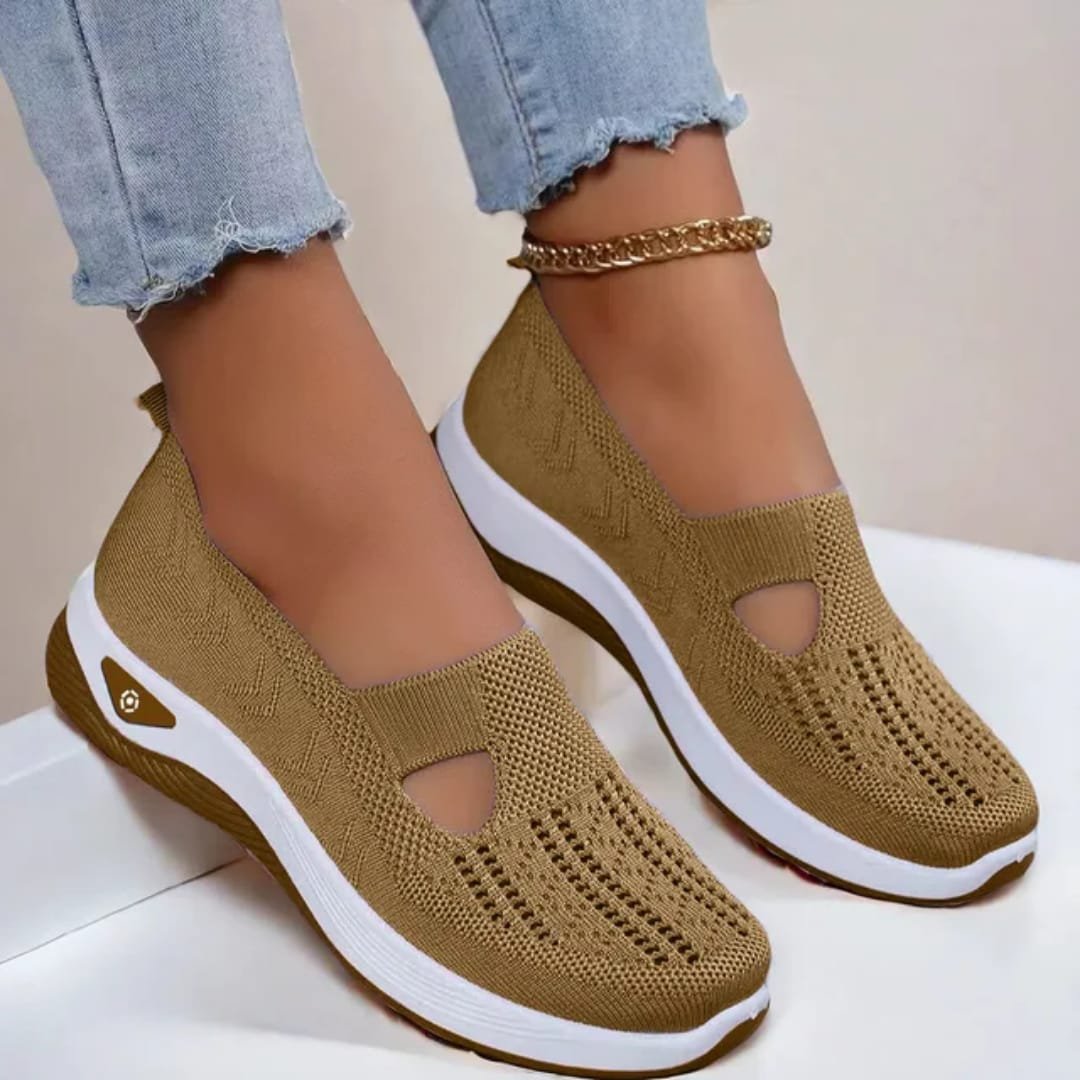 CloudWalker Slip-On Mesh Air Cushion Breathable Women's Sneakers - Image 10
