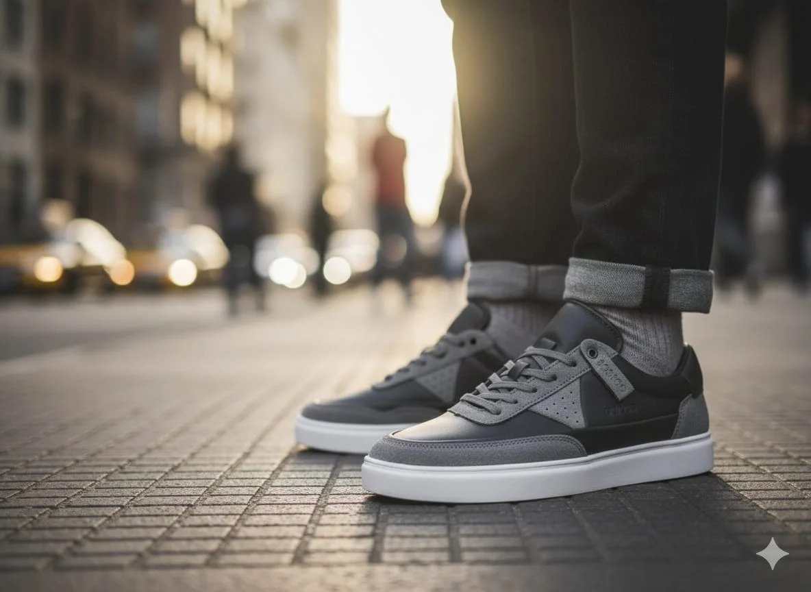 Adidas Premium Leather Urban Casual Sneakers - Image 16