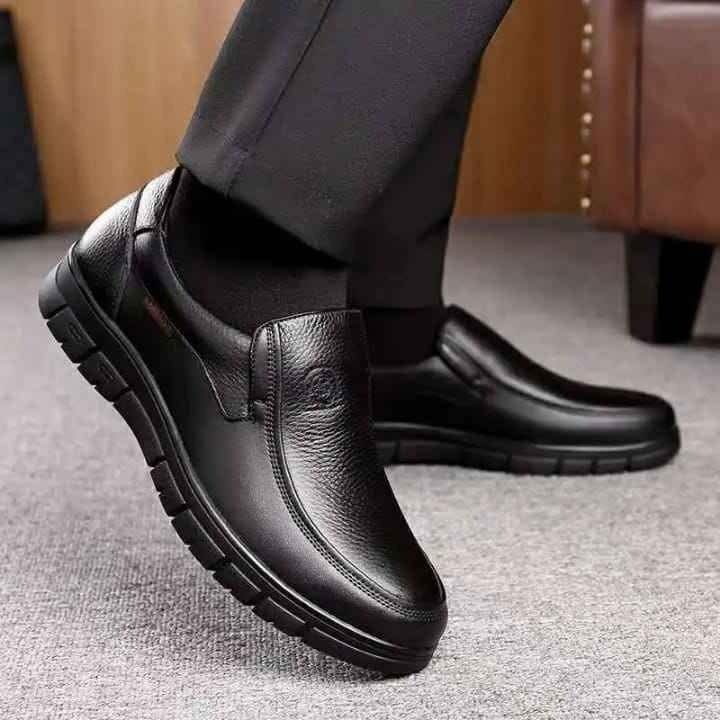 Leather Slip on Loafers for Men Non-slip Rubber Sole Fashion Design Lightweight & Breathable - Image 15