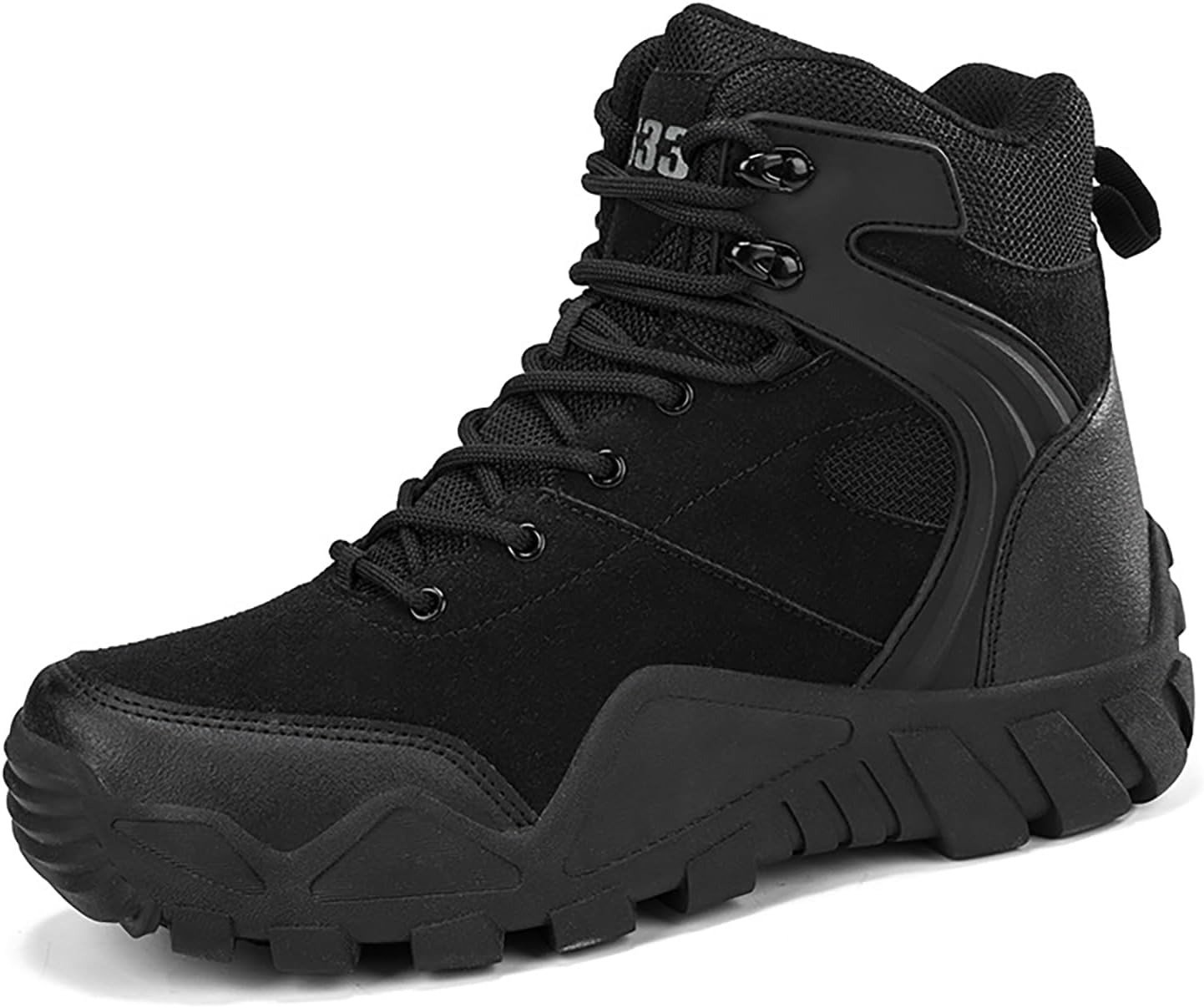 Hiking Shoes Men Waterproof Light Trekking Shoes Men Ankle Mountaineering Shoes Non-Slip Comfortable Outdoor Shoes Men for Sport Hiking & Combat Boots - Image 15