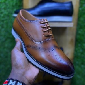 Luxury Premium Quality Leather Men's Shoes Dress Casual Spring Lace up
