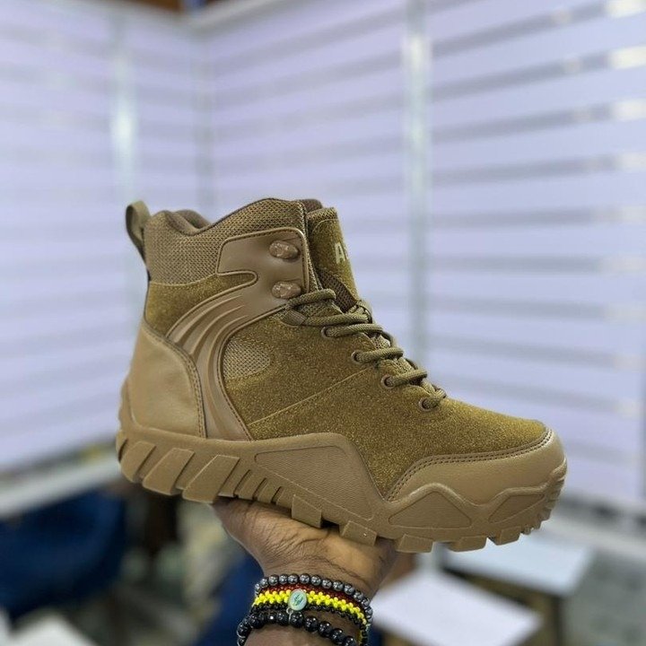Tactical Outdoor Boots Durable Lightweight Hiking Work Footwear - Image 20