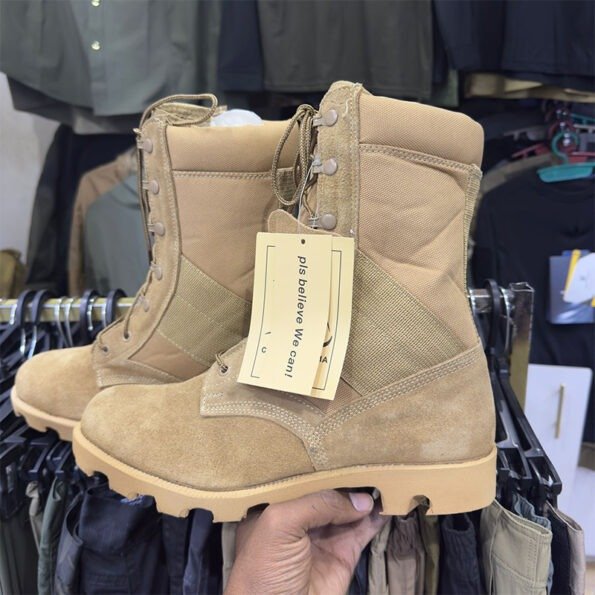 Tactical Outdoor Boots Durable Lightweight Hiking Work Footwear - Image 7