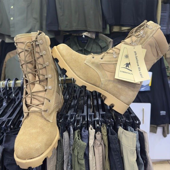 Tactical Outdoor Boots Durable Lightweight Hiking Work Footwear - Image 8