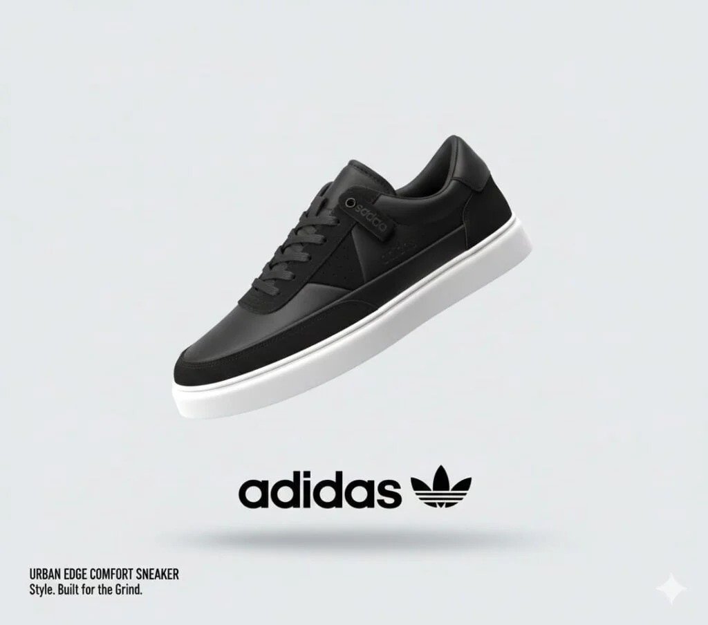 Adidas Premium Leather Urban Casual Sneakers - Image 12