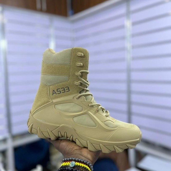 Tactical Outdoor Boots Durable Lightweight Hiking Work Footwear - Image 21