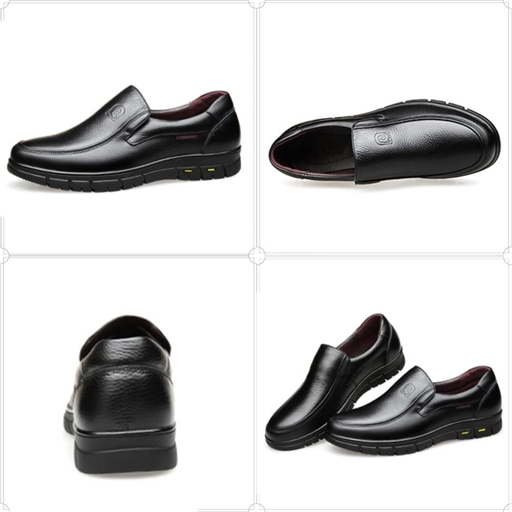 Leather Slip on Loafers for Men Non-slip Rubber Sole Fashion Design Lightweight & Breathable - Image 20