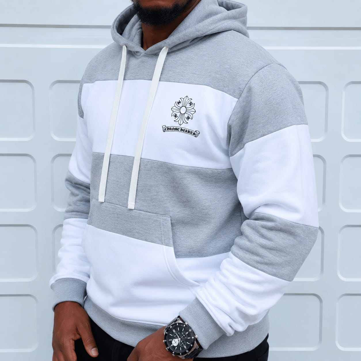 Premium Colorblock Pullover Hoodie - Image 5