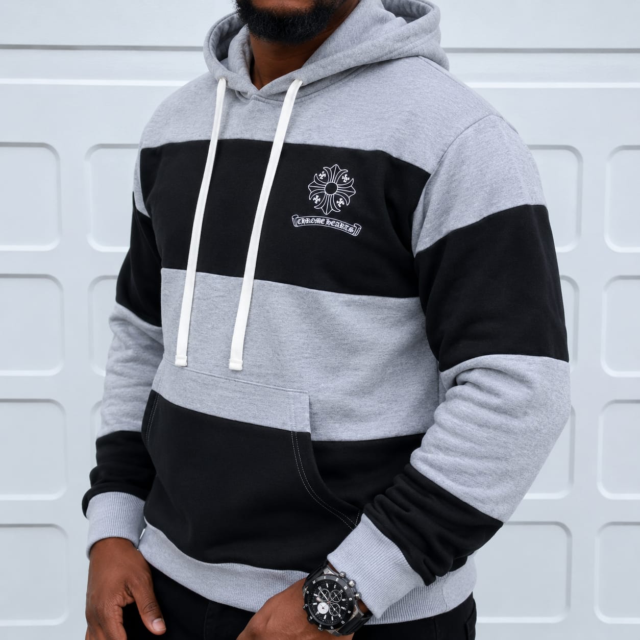Premium Colorblock Pullover Hoodie - Image 4