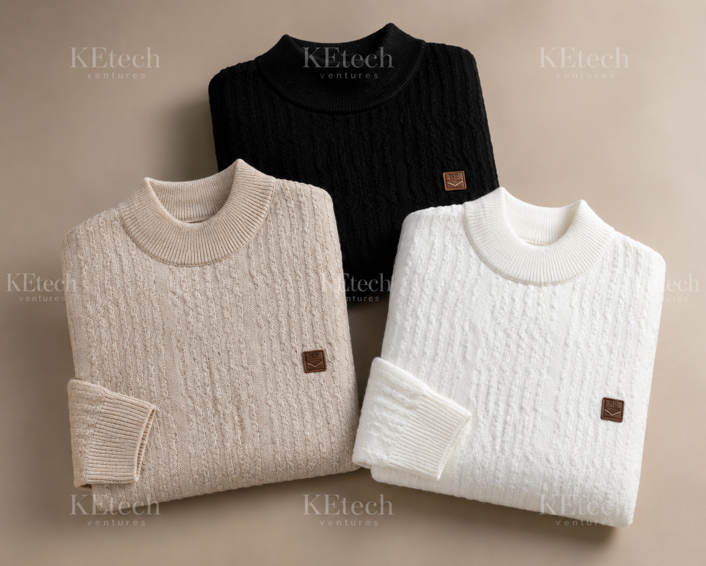 Prestige Mock Neck Sweater - Image 10