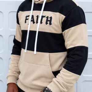 PREMIUM COLORBLOCK FAITH HOODIE