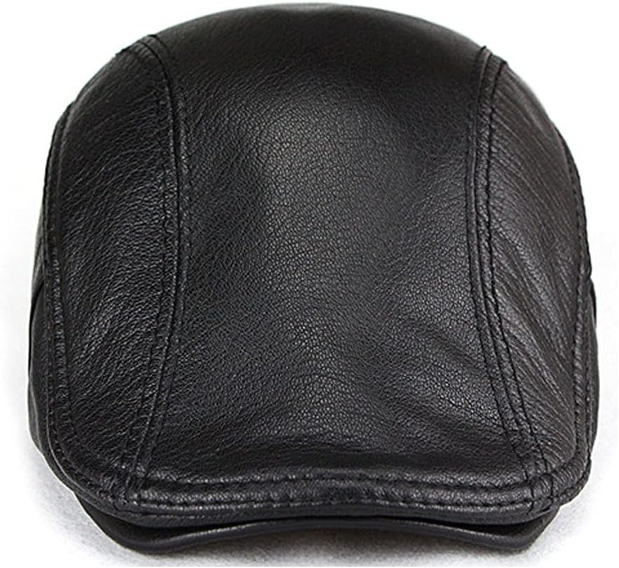 Vintage Denim & Leather Flat Caps - Image 10