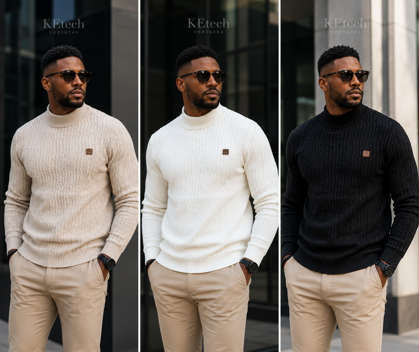 Prestige Mock Neck Sweater - Image 7