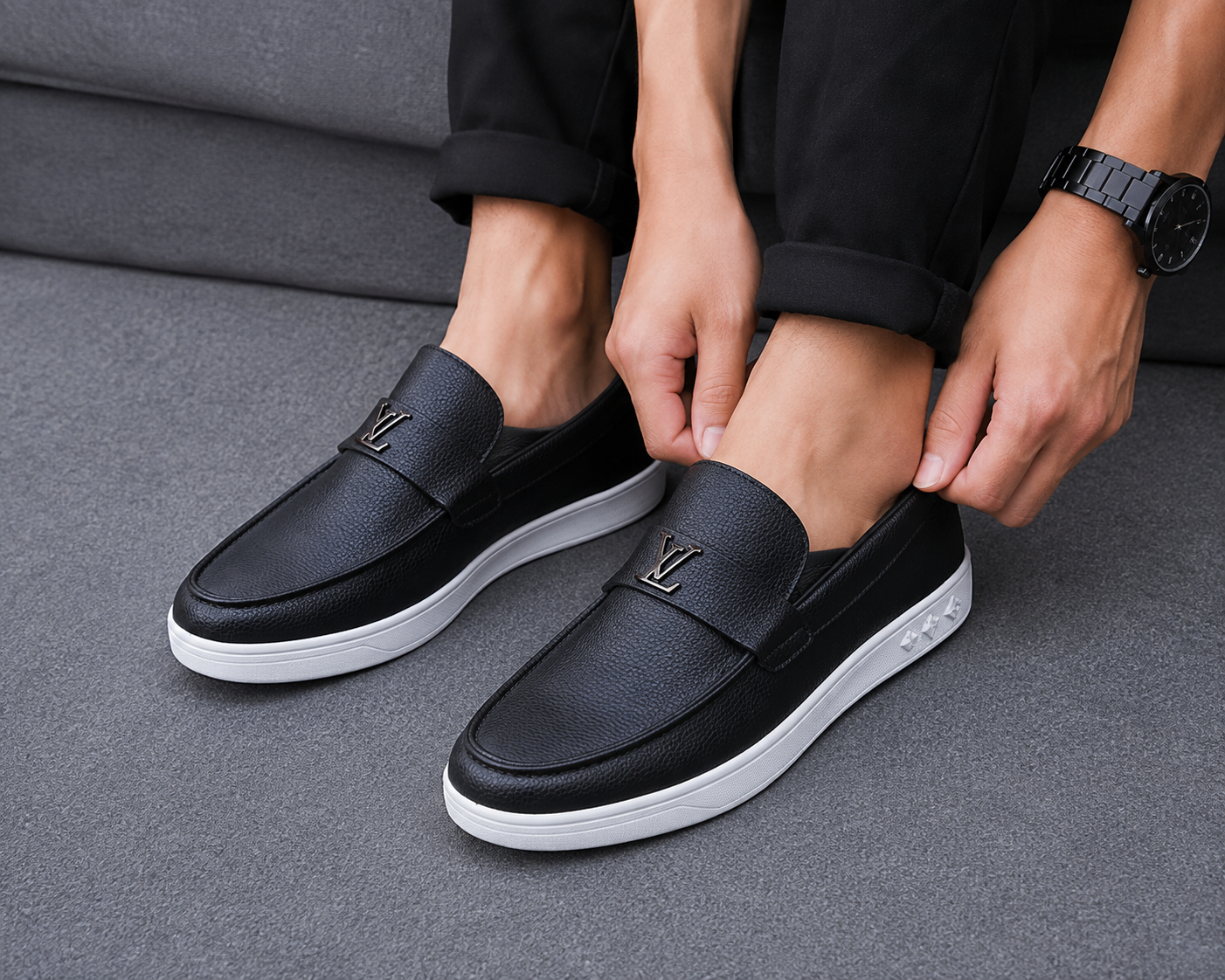 Executive Comfort Leather Loafers