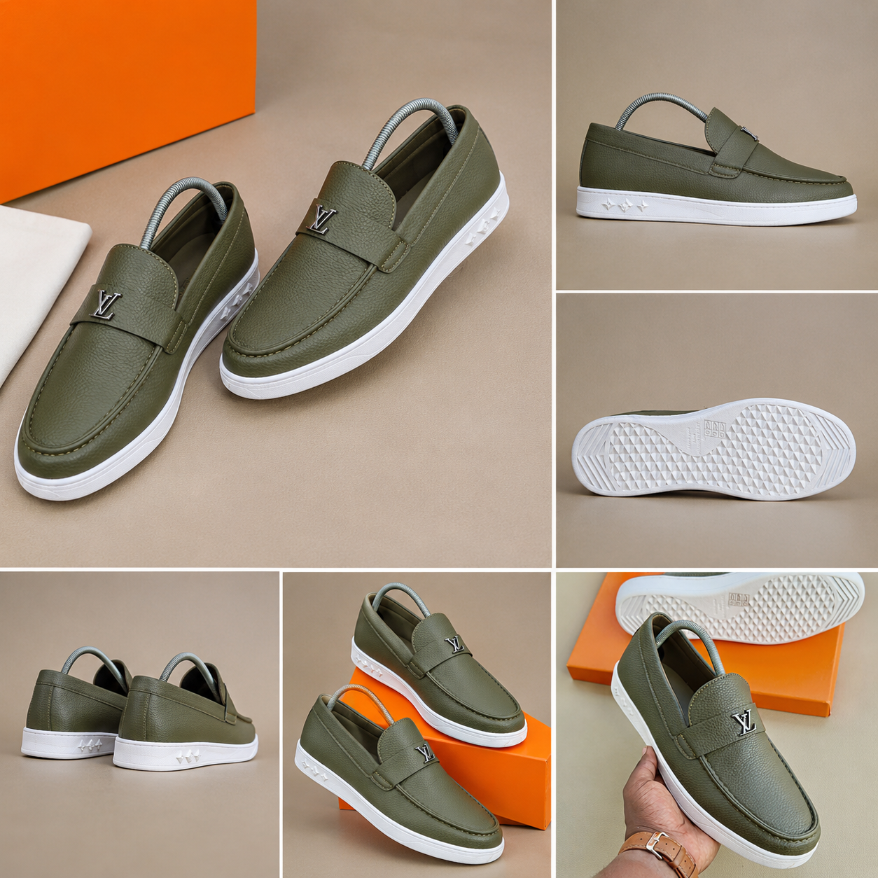 Executive Comfort Leather Loafers - Image 7