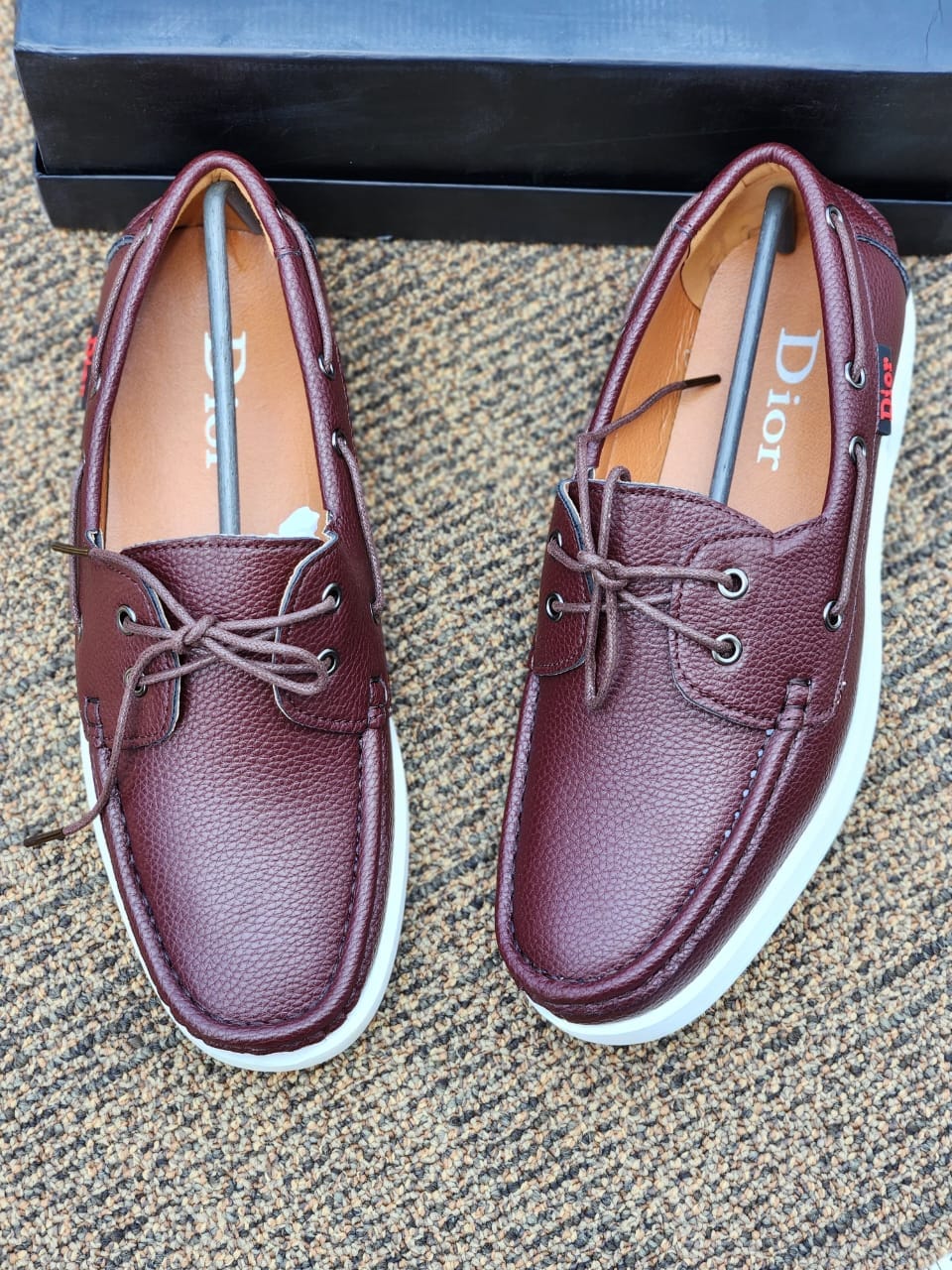 Premium Classic Leather Boat Shoes - Image 4