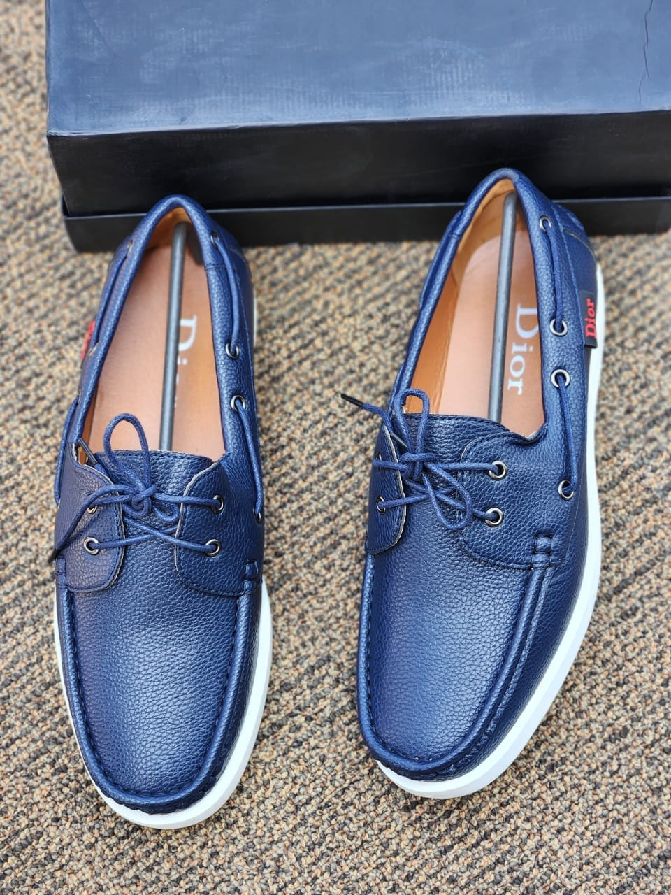 Premium Classic Leather Boat Shoes - Image 2
