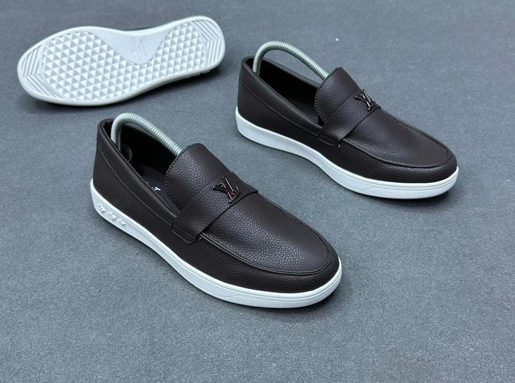 Executive Comfort Leather Loafers - Image 4