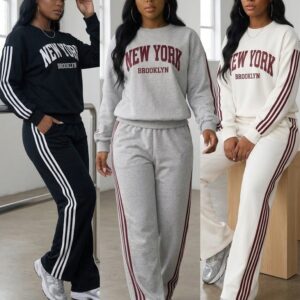 Brooklyn Street-Style Two-Piece Set