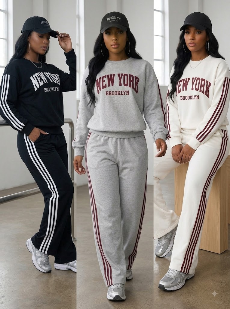 Brooklyn Street-Style Two-Piece Set