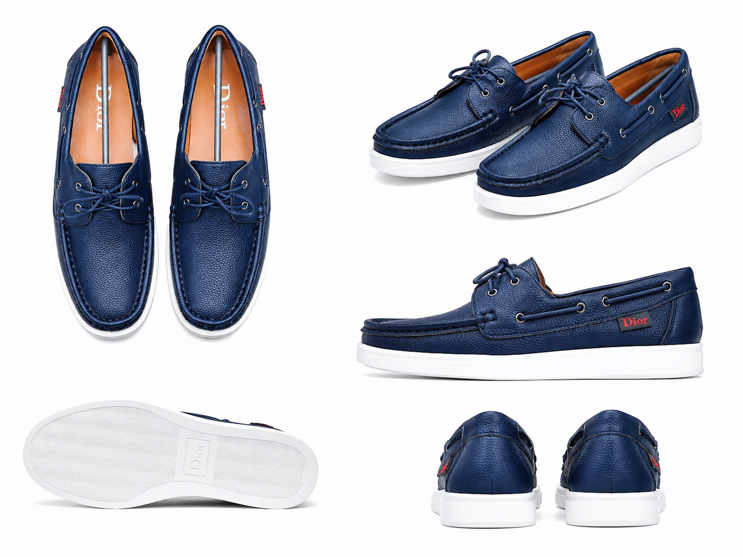 Premium Classic Leather Boat Shoes - Image 6